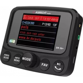 Adattatore autoradio DAB+ Albrecht DR56+ / vivavoce