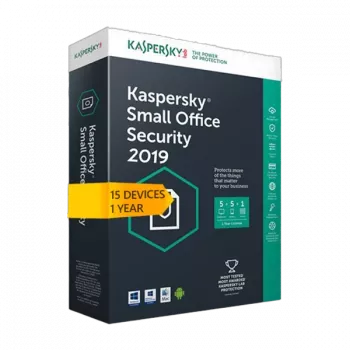 Kaspersky Small Office Security v8 per 15 desktop, 15 dispositivi mobili, 2 server 1 ANNO EU