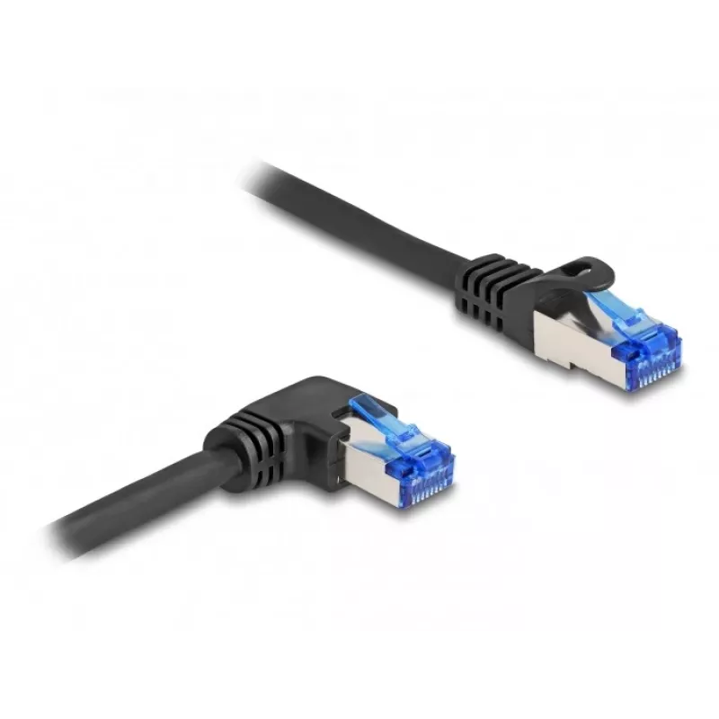 Cavo di rete DeLOCK RJ45 Cat.6A S/FTP 0,5 m nero