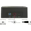 Delock docking station USB 3.0 dual per 2x SATA HDD / SSD con funzione di clonazione