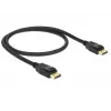 Cavo DisplayPort DeLOCK 85506 0,5 m nero