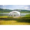 Gazebo Event Shelter, 3,65 x 3,65 m (grigio chiaro/grigio)