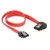 Cavo SATA DeLOCK 83963 0,3 m SATA 7 pin nero rosso