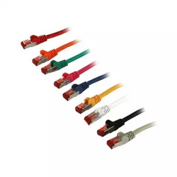 Cavo patch RJ45 - CAT6 250 MHz - 1,5 m nero - S-STP (S/FTP) - TPE/LSZH (Superflex) - Synergy 21 -