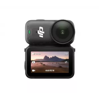 Action camera DJI Osmo nano — CMOS 35 MP, 4K Ultra HD (3840×2880), 120 fps, campo visivo 143°, display 4,98 cm, Wi‑Fi, MicroSD, 0,052 kg