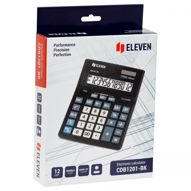 Eleven CDB1201-BK (EU) calcolatrice da ufficio