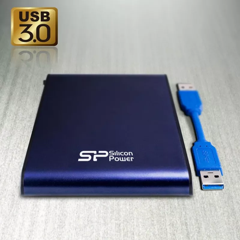 Disco rigido esterno Silicon Power 1 TB USB 3.2 Armor A80