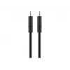 Wentronic goobay - cavo USB - USB-C (M) a USB-C (M) - USB 2.0 3 A - 0,5 m - nero (66316)
