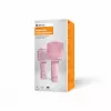 Microfono Denver KMS-30 rosa microfono con altoparlante BT per karaoke