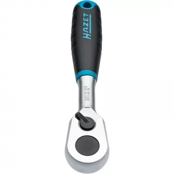 HiPer cricchetto reversibile a denti fini 863HP, 1/4 (nero/blu, angolo di rotazione 4°, bloccaggio a sfera)