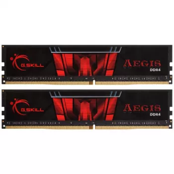 DIMM 16 GB DDR4-3000 (2x 8 GB) kit dual, memoria RAM nero, F4-3000C16D-16GISB, Aegis, INTEL XMP