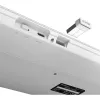 Sharkoon OfficePal K30W bianco layout DE Rubberdome