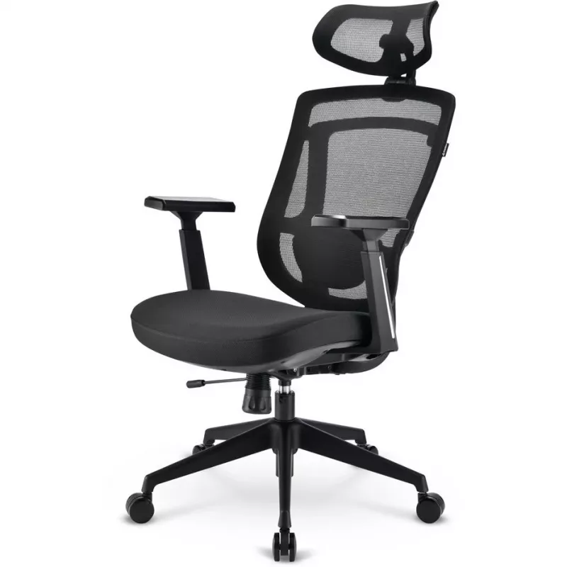 Sedia da ufficio Sharkoon OfficePal C20 Seduta imbottita Schienale in mesh nero