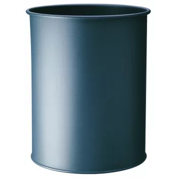 Cestino Durable 330158 15 L rotondo metallo antracite