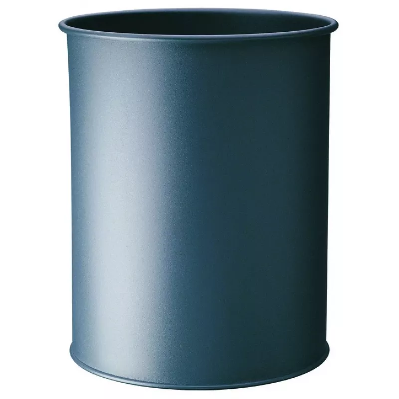 Cestino Durable 330158 15 L rotondo metallo antracite