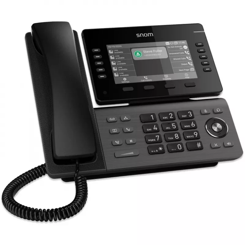 Snom D815W Telefono IP nero TFT Wi-Fi
