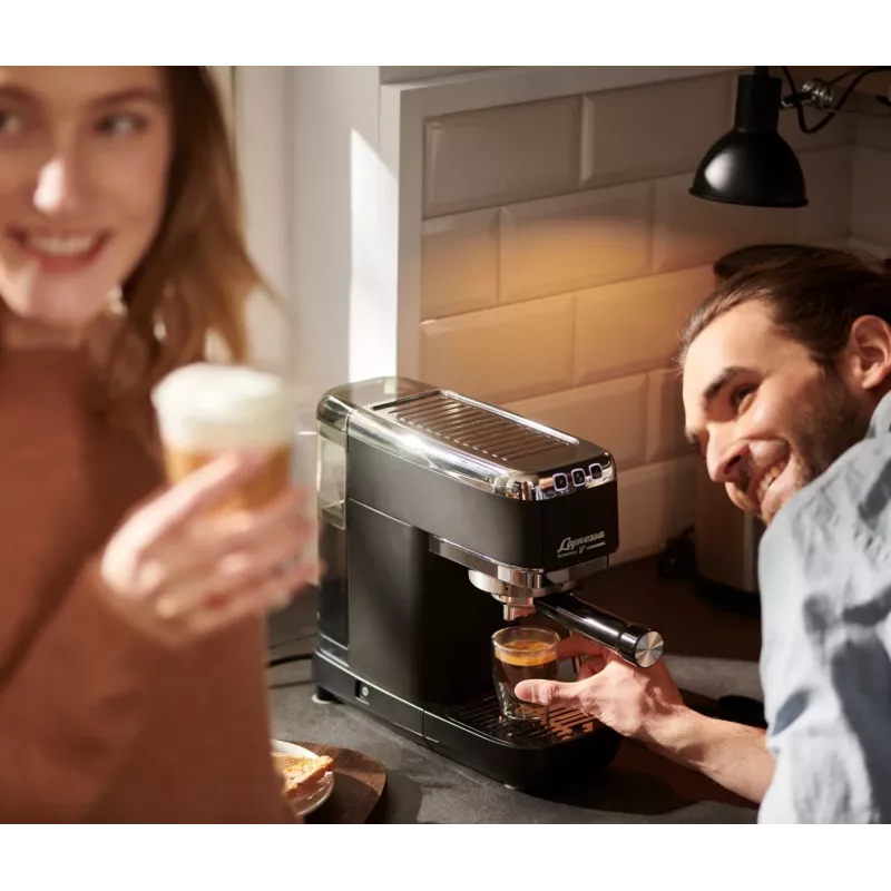 Caffettiera a pressione Lapressa nera