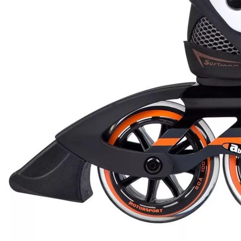 Pattini in linea Nils Extreme NA1060S NERO-ARANCIONE TAGLIA 40