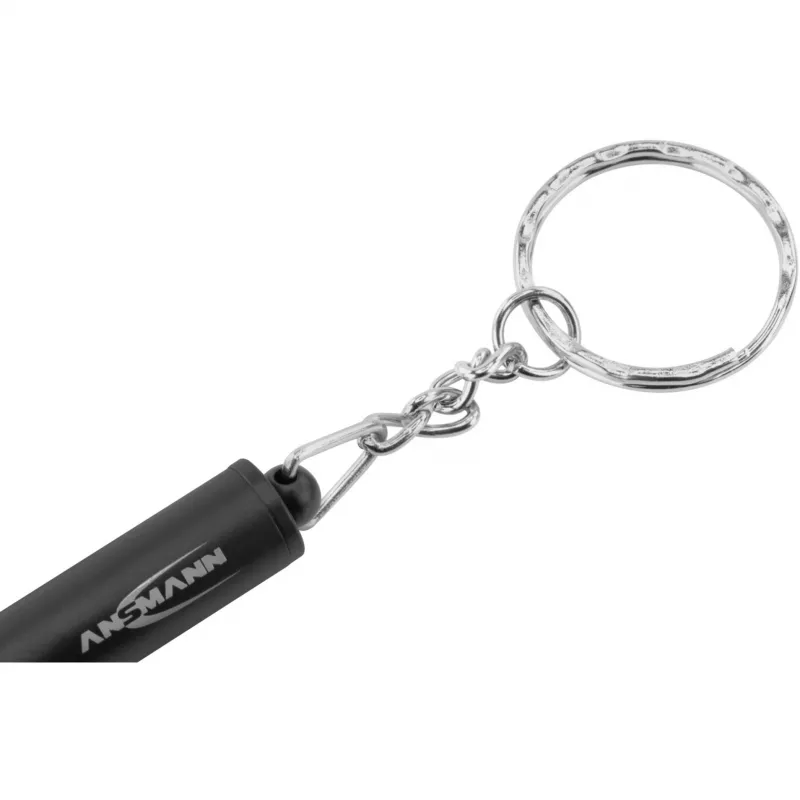 Mini luce portachiavi, torcia nera