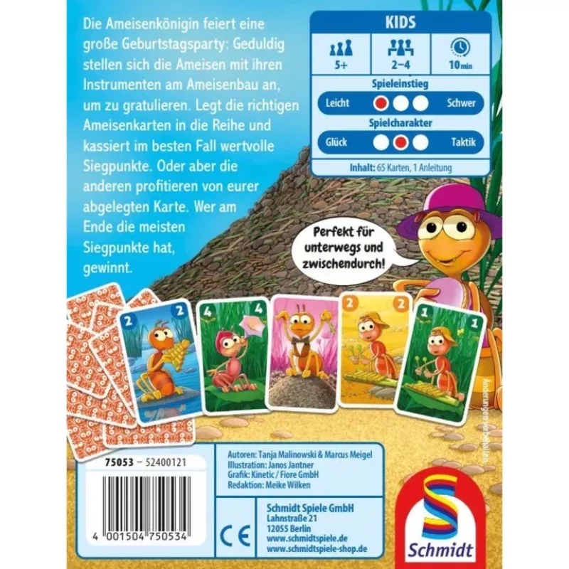 Stau vorm Bau, gioco di carte