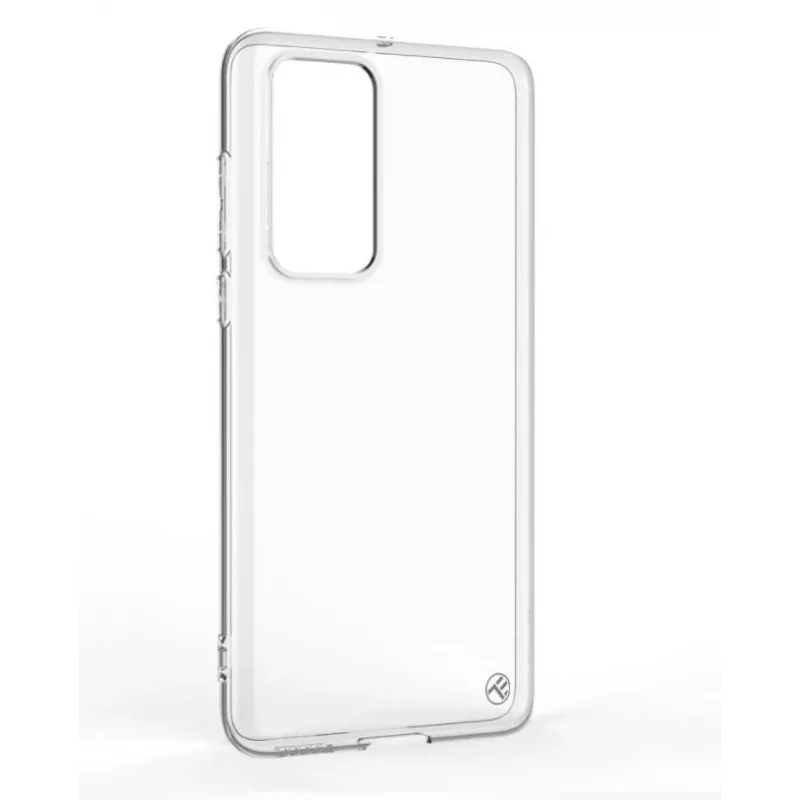 Custodia in silicone Tellur per Huawei P40, trasparente