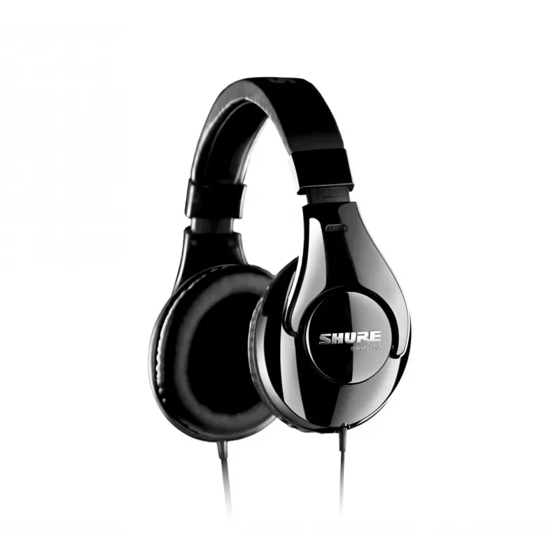 Shure SRH240A Cuffie Cablate Archetto Musica Nero