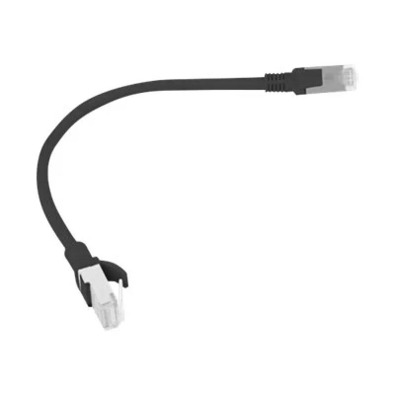 Cavo di rete LANBERG PCU5-10CC-0025-BK RJ-45 Cat5e U/UTP 0,25 m nero