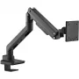 GOOBAY RB74416 braccio singolo per monitor, a gas, nero