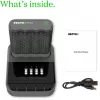 GP ReCyko Pro P461 caricabatterie AA/AAA con docking station D461