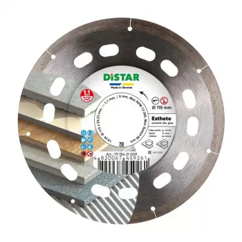 Disco diamantato da taglio Distar 230 mm — Modello 11115421009 per calcestruzzo e asfalto