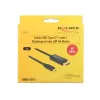 Delock Cavo USB Type-C maschio > DisplayPort maschio (DP Alt Mode) 4K 60 Hz 3m nero