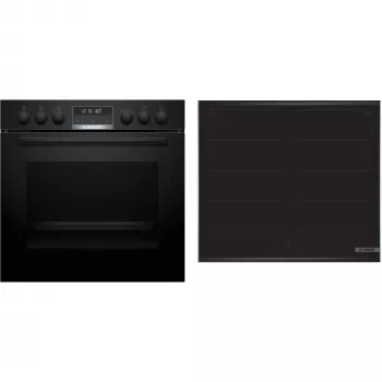 Bosch HEG578BB4 + NVQ645CB6E Set apparecchi da cottura piano cottura a induzione a zone elettrico