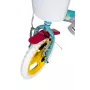 Bicicletta per bambini Toimsa TOI1198 12 inch design Peppa Pig, ruote in schiuma da 12 inch, freno anteriore, rotelle, cestino