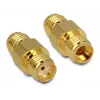 DeLOCK - Adattatore antenna - SMA (F) - SMA (F) (88478)