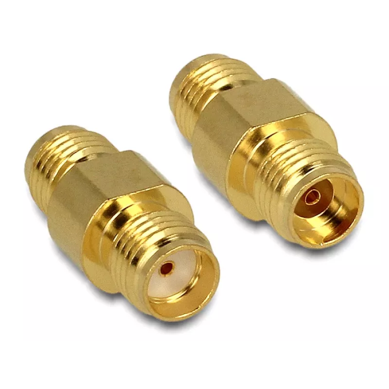 DeLOCK - Adattatore antenna - SMA (F) - SMA (F) (88478)