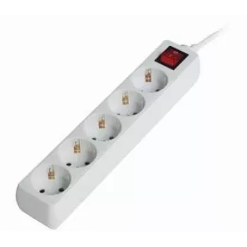 Protezione da sovratensione Gembird SPG4-C-6 5 prese AC bianco