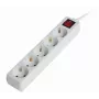 Protezione da sovratensione Gembird SPG4-C-6 5 prese AC bianco