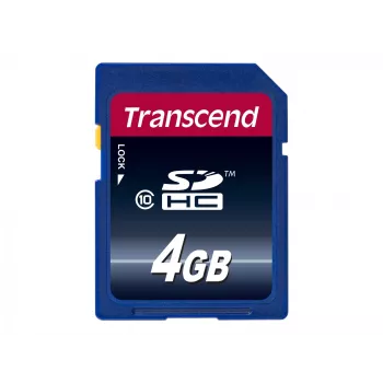 Memoria flash Transcend 4 GB SDHC Class 10 TS4GSDHC10