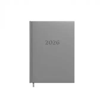 Agenda calendario 2026 A5 grigia