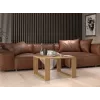 Tavolo MODERN MINI 67x67x40 cm rovere artisan