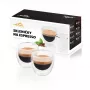 Set di bicchieri per espresso Eta Espresso 80 ml trasparente vetro borosilicato