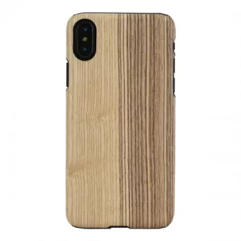 Custodia per smartphone man and wood per iPhone X/XS – Vintage Olive nero