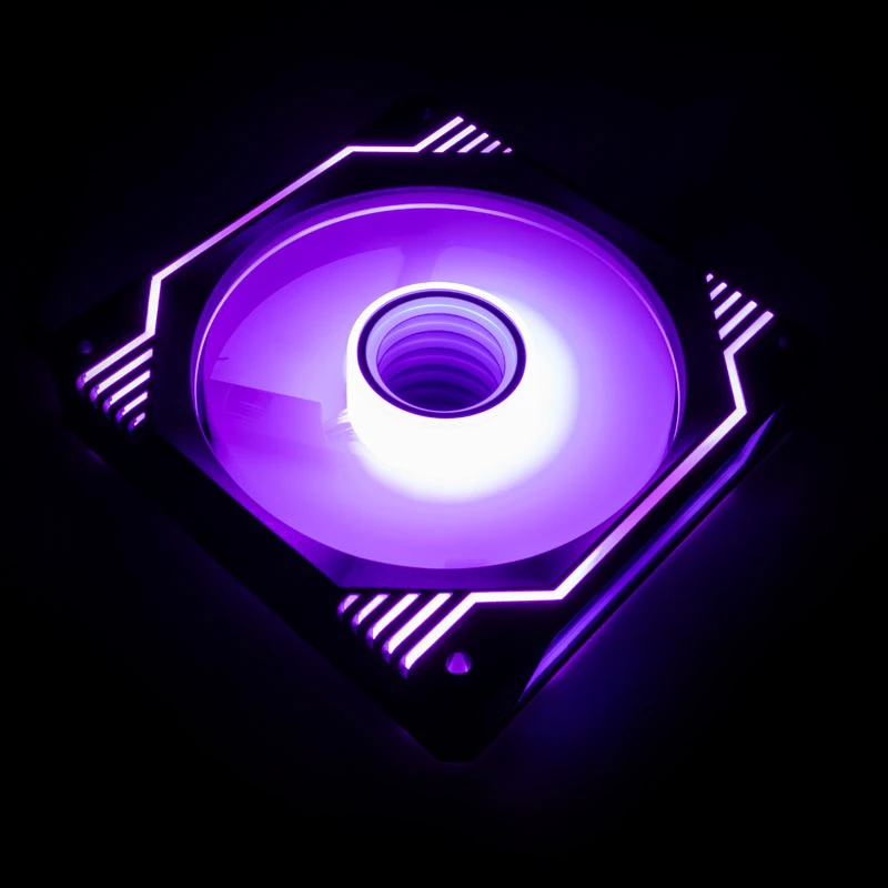Ventola 120mm Kolink Umbra X ARGB PWM — 1.600 giri/min, 24 dB, nero