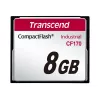 Transcend Industrial - Scheda di memoria flash - 8 GB - 170x - CompactFlash (TS8GCF170)