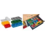 Scatole inserto contenitore allit EuroPlus Insert 63/22 set in polistirene ad alta resistenza agli urti