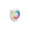 Deepcool K dissipatore AG400 White ARGB V2 - 31,6 dB - Socket AMD AM4 (Ryzen) (R-AG400-WHAMMN-GJD)