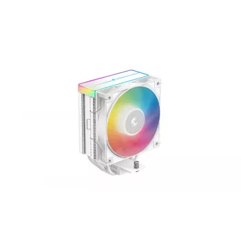 Deepcool K dissipatore AG400 White ARGB V2 - 31,6 dB - Socket AMD AM4 (Ryzen) (R-AG400-WHAMMN-GJD)