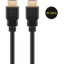 Goobay Cavo HDMI High Speed con Ethernet, 2 m, 4K@60Hz, 18 Gbit/s