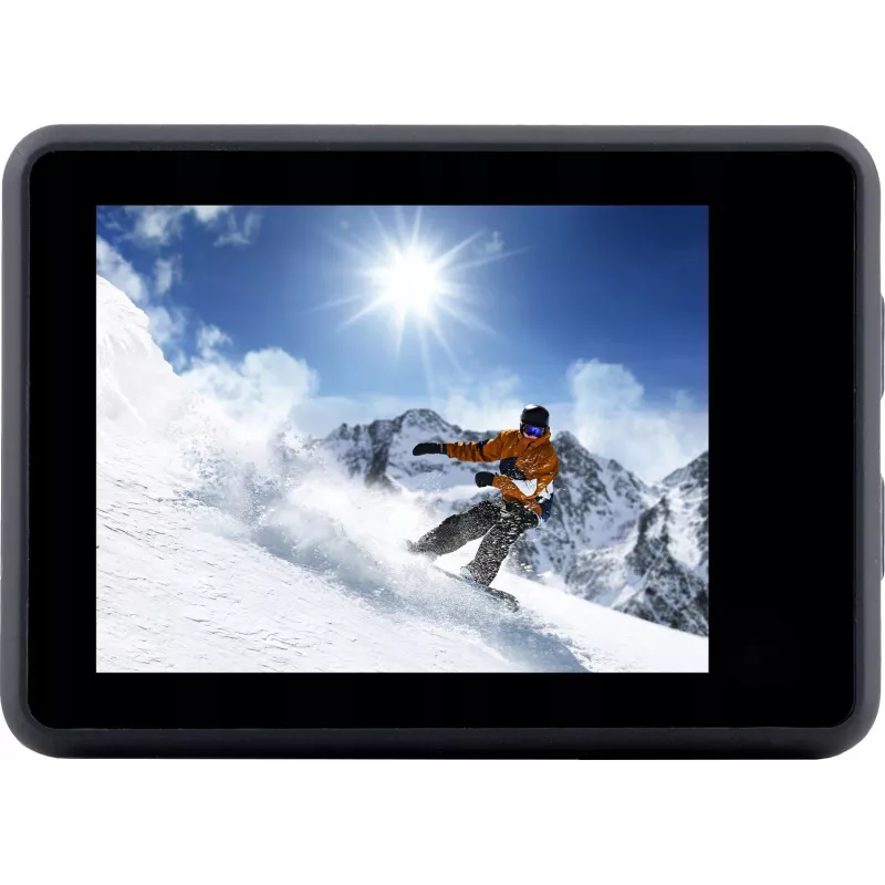 Action cam AgfaPhoto 4K, impermeabile, Wi-Fi, slow motion/time-lapse (AC9000BK)