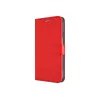 Custodia in pelle FIXED per Samsung Galaxy A36 5G – rossa, protezione frontale e posteriore, fori precisi